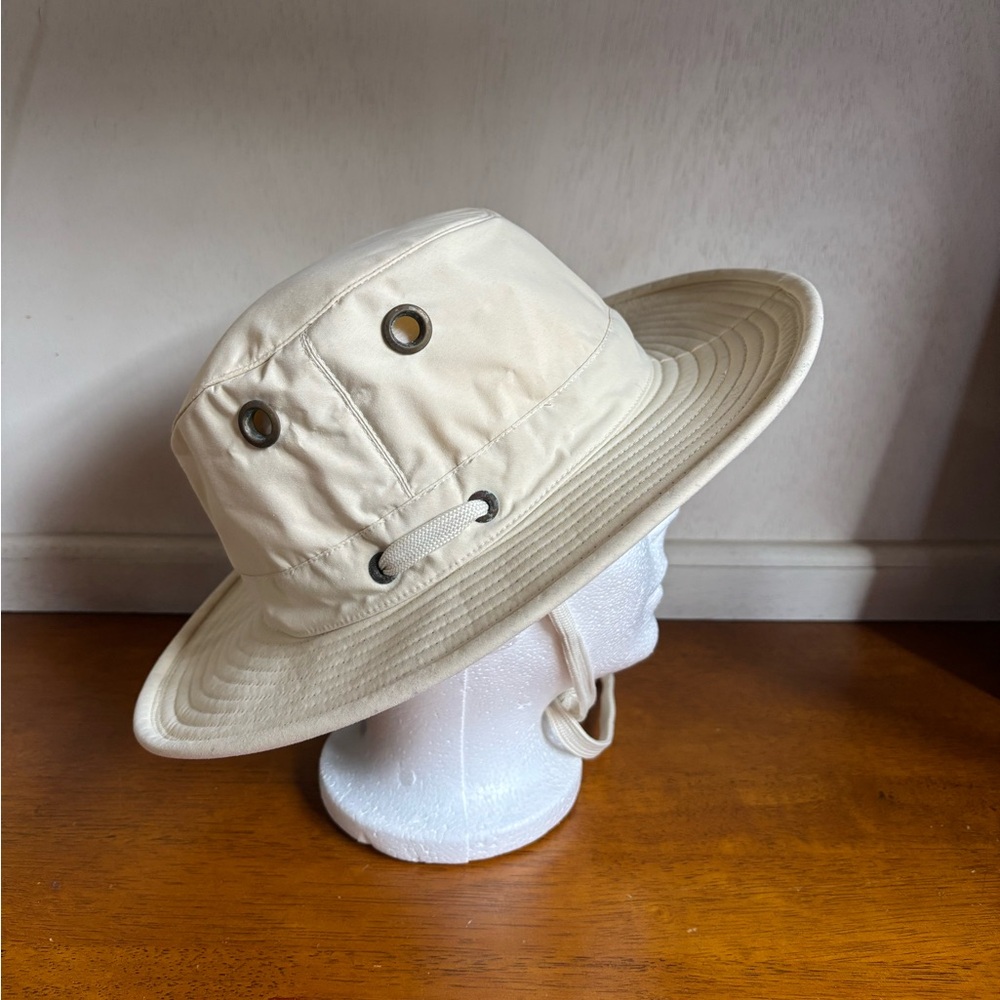 NWOT Tilley Endurables LT5 Airflo Hat Made in Canada Khaki Olive MMIII - Picture 2 of 11